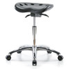 GRAINGER GLOBAL SOURCING ESD-PTMBSO-CR-NF-ESC ESD PNEUMATIC STOOL 300 LB WT. CAP.