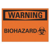 LYLE LCU1-0052-NP_10x7 BIOHAZARD SIGN 10 W 7 H 0.055 THICKNESS