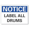 LYLE LCU5-0092-ED_14x10 NOTICE SIGN 14 W 10 H 0.004 THICKNESS