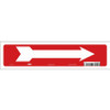 CONDOR USA INC 473A44 SAFETY SIGN 14 W 3-1/2 H 0.004 THICK