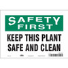 CONDOR USA INC 469A48 SAFETY SIGN 10 7 0.004 THICKNESS CONDOR USA INC 469A48 SAFETY SIGN 10 7 0.004 THICKNESS