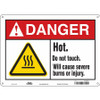 CONDOR USA INC 475A01 DANGER SIGN 14 W X 10 H 0.032 THICK
