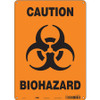 CONDOR USA INC 447W97 BIOHAZARD SIGN 10 W 14 H 0.032 THICK