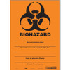CONDOR USA INC 447W88 BIOHAZARD SIGN 10 W 14 H 0.004 THICK