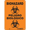 CONDOR USA INC 447W90 BIOHAZARD SIGN 7 W 10 H 0.032 THICK