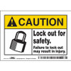 CONDOR USA INC 469L07 SAFETY SIGN 5 W 3-1/2 H 0.004 THICK