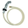 GRAINGER GLOBAL SOURCING 30174 SIDE SPRAY HEAD WITH HOSE,PLASTIC,5"