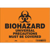 CONDOR USA INC 447V98 BIOHAZARD SIGN 10 W 7 H 0.004 THICK
