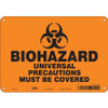 CONDOR USA INC 447V96 BIOHAZARD SIGN 10 W 7 H 0.055 THICK