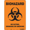 CONDOR USA INC 447W36 BIOHAZARD SIGN 10 W 14 H 0.032 THICK