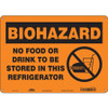 CONDOR USA INC 447W08 BIOHAZARD SIGN 14 W 10 H 0.032 THICK