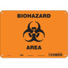 CONDOR USA INC 447W42 BIOHAZARD SIGN 10 W 7 H 0.032 THICK