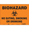 CONDOR USA INC 447W34 BIOHAZARD SIGN 14 W 10 H 0.004 THICK