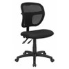 FLASH FURNITURE WL-A7671SYG-BK-GG TASK CHAIR BLACK SEAT MESH BACK