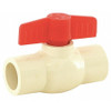 GRAINGER GLOBAL SOURCING 48637 BALL VALVE,CPVC/RED,PLASTIC,3/4" PIPE