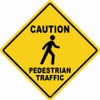 STRANCO INC FS-DIAM-503 FLOOR SIGN 17 W 17 H BLACK/YELLOW