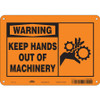 CONDOR USA INC 475D62 SAFETY SIGN 10 W 7 H 0.055 THICKNESS
