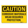 LYLE LCU3-0396-ED_14x10 CAUTION SIGN 14 W 10 H 0.004 THICKNESS