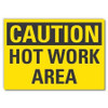 LYLE LCU3-0221-ED_14x10 CAUTION SIGN,10INX14IN,NON-PVC POLYMER