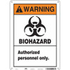 CONDOR USA INC 447X55 BIOHAZARD SIGN 10 W 14 H 0.055 THICK