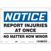 CONDOR USA INC 475G83 SAFETY SIGN 10 W 7 H 0.055 THICKNESS
