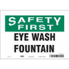 CONDOR USA INC 471D91 SAFETY SIGN 10 W X 7 H 0.004 THICK
