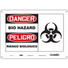 CONDOR USA INC 447X37 BIOHAZARD SIGN 14 W 10 H 0.032 THICK