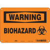 CONDOR USA INC 447X60 BIOHAZARD SIGN 10 W 7 H 0.055 THICK