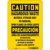 CONDOR USA INC 473P50 SAFETY SIGN,10 IN X 7 IN,POLYETHYLENE