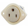 BRYANT 5279 FLANGED RECEPTACLE SINGLE OUTLET 3 WIRES