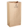DURO BAG MFG CO 70212 GROCERY BAG BRN 13-3/4 L 7-1/16 W PK400