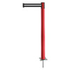 TENSABARRIER 884-21-STD-S3X-C SPIKE POST RED POST 43 H