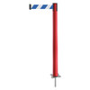 TENSABARRIER 884-21-STD-D1X-C SPIKE POST RED POST 43 H