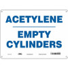CONDOR USA INC 471L21 SAFETY SIGN 14 W 10 H 0.055 THICKNESS