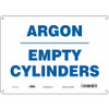 CONDOR USA INC 471L39 SAFETY SIGN 14 W 10 H 0.055 THICKNESS