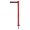TENSABARRIER 884-21-STD-R7X-C SPIKE POST RED POST 43 H