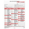JJ KELLER 15048 ANNUAL VEHICLE INSPECTION REPORT/LABEL