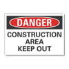 LYLE LCU4-0491-RD_10X7 DANGER SIGN 10 W X 7 H 0.001 THICK