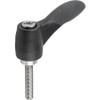 KIPP K0126.10601X25 ADJUSTABLE HANDLE M6 FIBERGLASS KIPP K0126.10601X25 ADJUSTABLE HANDLE M6 FIBERGLASS