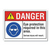 LYLE LCU4-0088-ND_5X3.5 DANGER SIGN 5 W X 3-1/2 H 0.001 THICK
