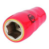 WIHA TOOLS 31330 INSULATED SOCKET 9MM 6 POINTS METRIC