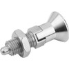 KIPP K0632.004004AK SPRING PLUNGER 5/16 -24 STAINLESS STEEL