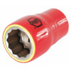 WIHA TOOLS 31632 INSULATED SOCKET 32MM 12 POINTS METRIC