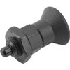KIPP K0631.6410A7 SPRING PLUNGER 3/4 -10 STEEL