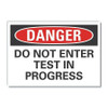 LYLE LCU4-0502-RD_7X5 DANGER SIGN 7 W X 5 H 0.001 THICK