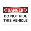 LYLE LCU4-0469-RD_7X5 DANGER SIGN 7 W X 5 H 0.001 THICK