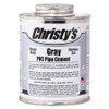 CHRISTY'S RH-BGLV-PT-12 PIPE CEMENT GRAY 16 OZ.