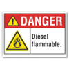 LYLE LCU4-0011-RD_5X3.5 DANGER SIGN 5 W X 3-1/2 H 0.001 THICK