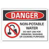 LYLE LCU4-0278-ND_10X7 DANGER SIGN 10 W X 7 H 0.001 THICK