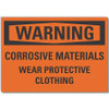 LYLE LCU6-0142-RD_10X7 DANGER SIGN 10 W X 7 H 0.001 THICK